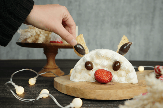 私だけのクリスマスケーキ!「CHIFFON de Noel White」デコレーションアレンジ