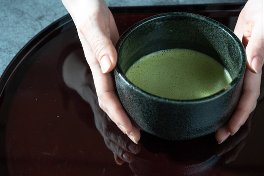 おうちでも簡単にできる。抹茶の点て方