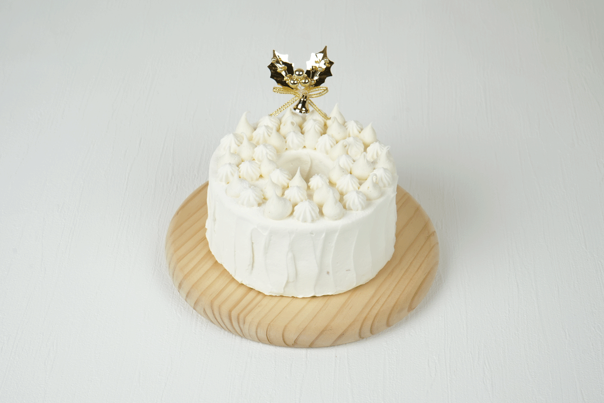 クリスマスシフォンケーキ「CHIFFON de Noel White」