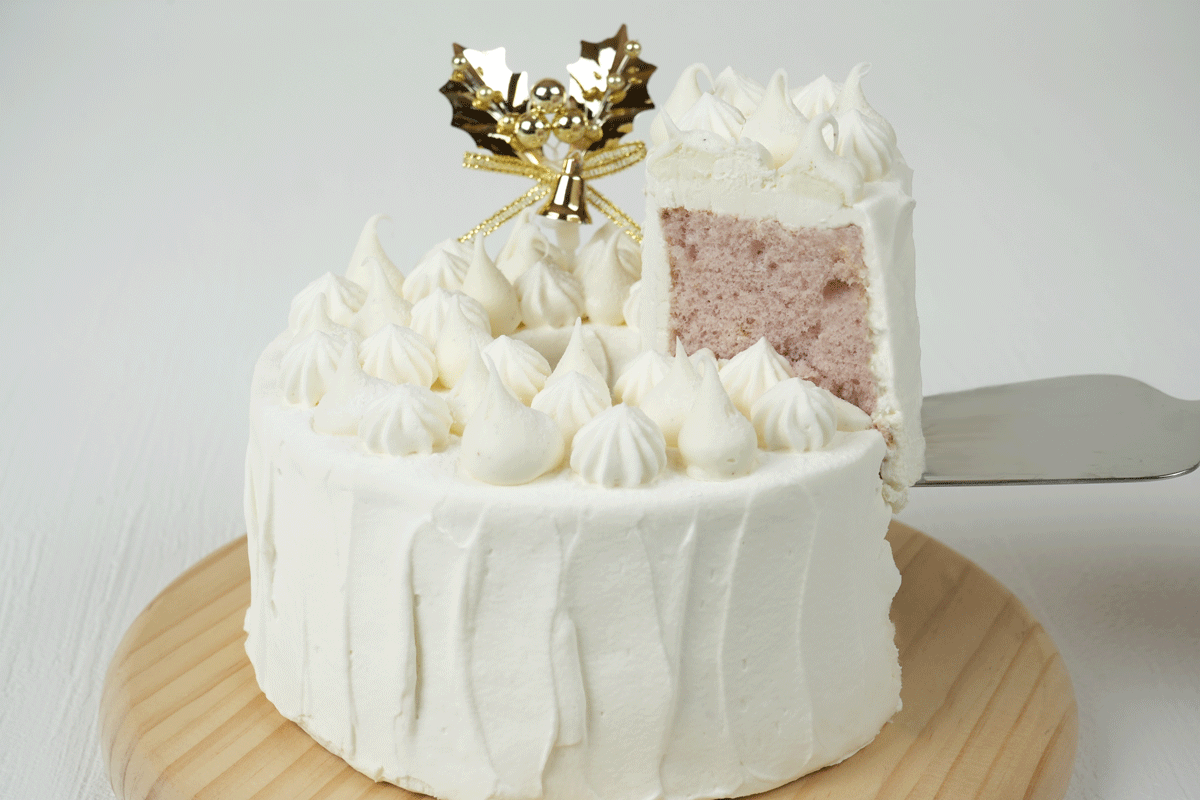 クリスマスシフォンケーキ「CHIFFON de Noel White」
