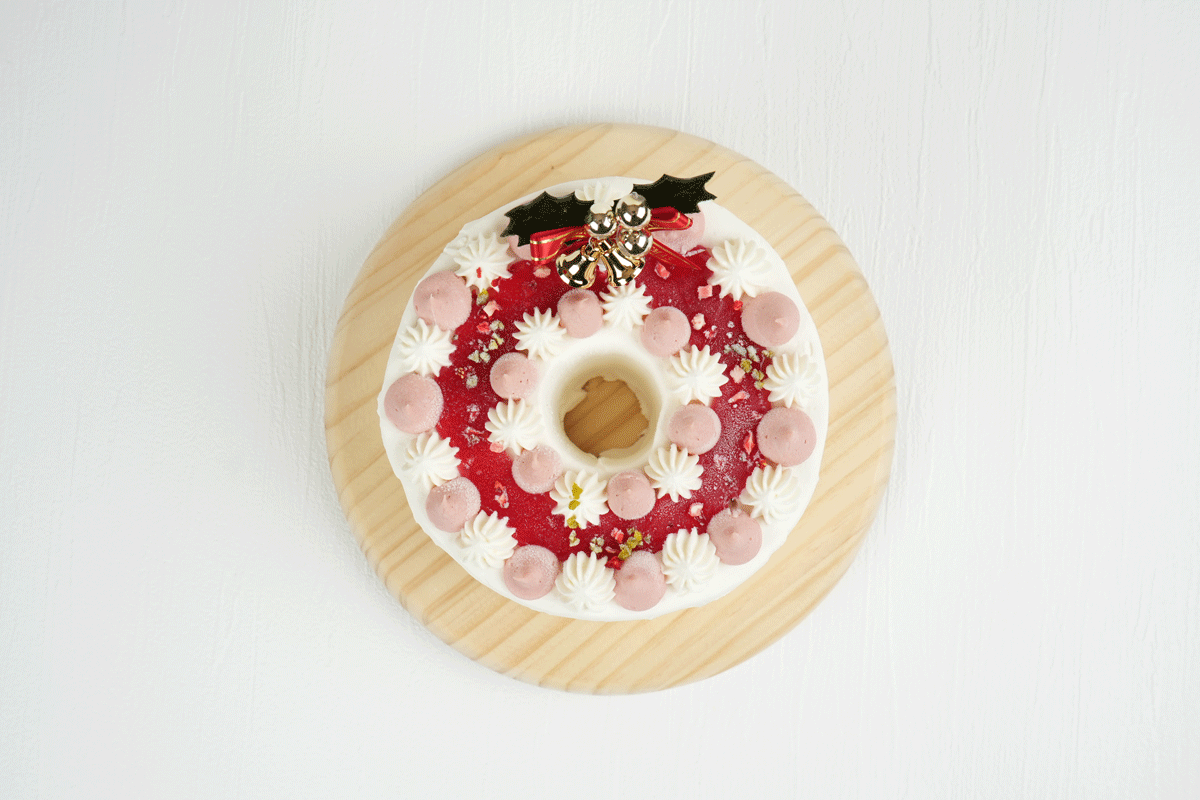 クリスマスシフォンケーキ「CHIFFON de Noel Ruby」