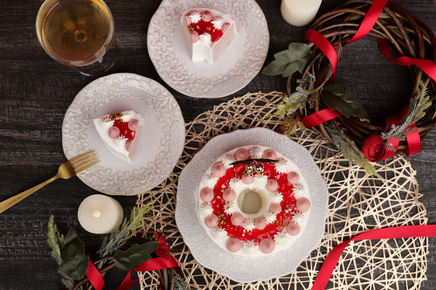 クリスマスシフォンケーキ「CHIFFON de Noel Ruby」