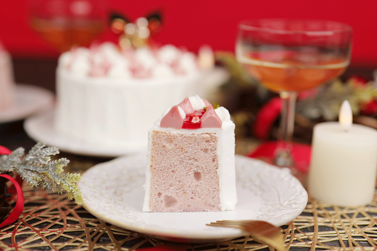 クリスマスシフォンケーキ「CHIFFON de Noel Ruby」