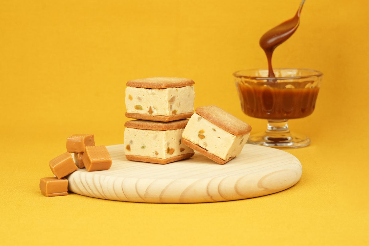 【新商品】濃厚なキャラメルのカッサータサンド「CASSATA Sand caramel」イタリアンチーズケーキ“カッサータ”専門店This is CASSATA.