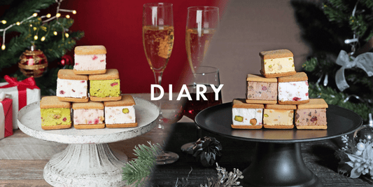 クリスマスシーンに寄り添う、２種類のカッサータサンドアソートの楽しみ方