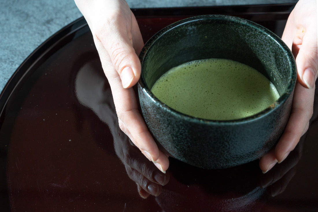 おうちでも簡単にできる。抹茶の点て方