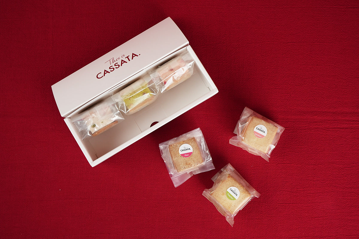 クリスマススイーツ　カッサータサンドアソート