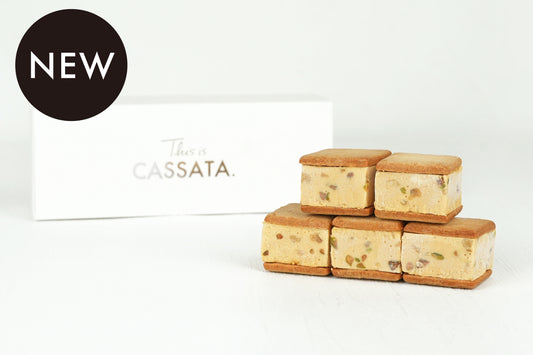 【新商品】濃厚なキャラメルのカッサータサンド「CASSATA Sand caramel」イタリアンチーズケーキ“カッサータ”専門店This is CASSATA.